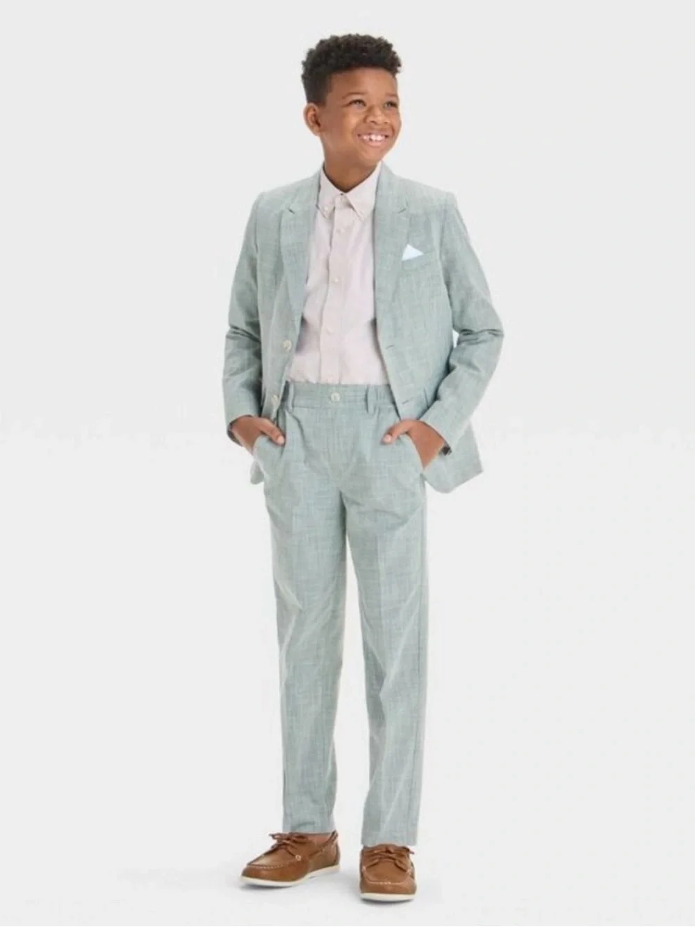 Cat & Jack Green Boys' Suit Jacket